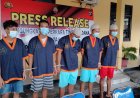 POLRES KOBAR TETAPKAN LIMA TERSANGKA BUNTUT KERUSUHAN SEPAK BOLA KOTAWARINGIN CUP