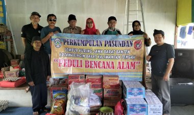 PEDULI KORBAN BANJIR PAGUYUBAN PASUNDAN BERIKAN BANTUAN