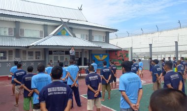 KALAPAS PANGKALAN BUN TEGASKAN LAPAS ZERO HALINAR (Handpone, Pungli dan Narkoba) 