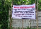 PULUHAN WARGA DESA SUNGAI HIJAU TUTUP AKSES LOKASI LAHAN SENGKETA PT. JAPFA TUNTUT HAK MEREKA DIKEMBALIKAN